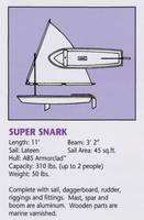 snark sailboat hull